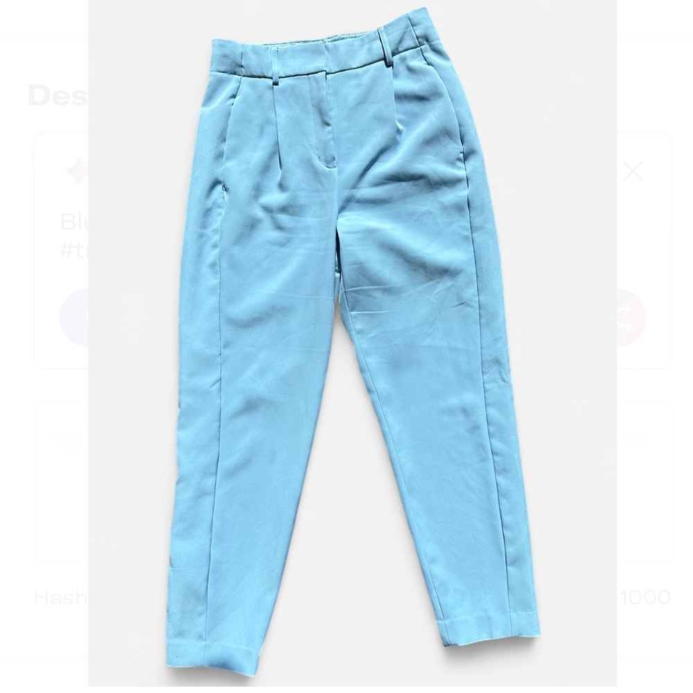 Express Light Blue Trousers